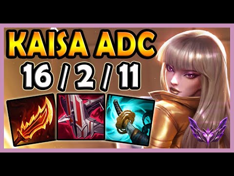 Kaisa vs Twitch (67% WIN RATE) ADC - Korea GrandMaster Patch 13.18 ✅