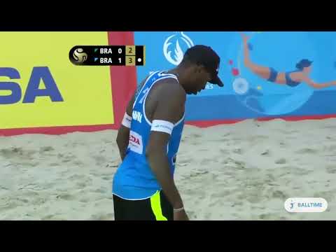 Alison/Bruno (BRA) vs. Evandro/Pedro (BRA) - Men Moscow FIVB World Tour - Full Match 30.05.2015
