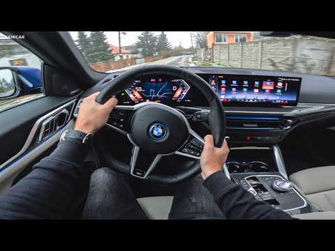 Thumbnail for 2024 BMW i4 xDrive40 - POV Test Drive by BMW, BMW i4, Car