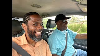 GoBlack and Colin on road trip to Rwanda Lake Muhazi