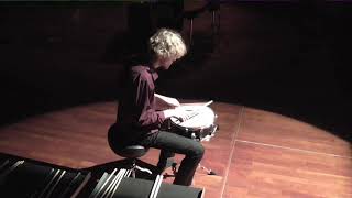 Meditation No. 1 for solo snare drum - Casey Cangelosi