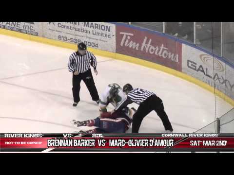Marc-Olivier D'Amour vs Brennan Barker