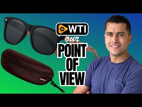 ANDWOOD Wood Sunglasses Polarized for Men Women Uv Protection Wooden Bamboo Frame Mirrored Sun Glasses Matte Black & Tribe Walnut | Polarized Black - WTI product video review