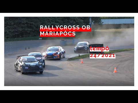 Tempó magazin 24/2021 RALLYCROSS OB V.  FUTAM, Máriapócs (Adás: 2021.10.09.)