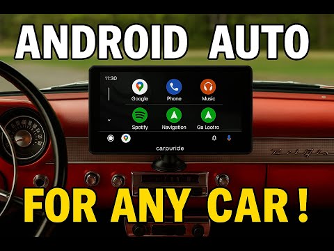 Add ANDROID AUTO to ANY CAR For CHEAP!
