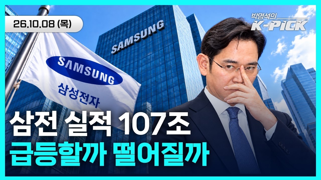 "목표가 50만 원 vs 단기 기계적 매도"…107조 실적 발표한 삼성전자, 지금 살까 팔까?