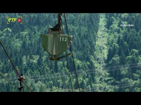 Holcim erneuert Seilbahn auf den Plettenberg