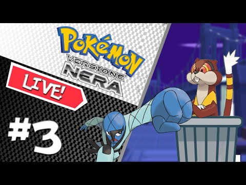 🔴LIVE | CONTINUIAMO la nostra avventura a UNIMA! POKEMON NERO Ep.#3
