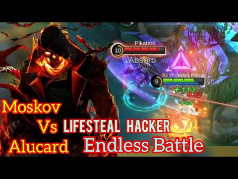 ENDLESS BATTLE 😱 Between King Of Lifesteal / MOSKOV VS ALUCARD ~ Moskov Aggressive Gameplay ~MLBB