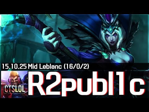 503. R2publ1c - 르블랑 하이라이트 / Leblanc Highlights