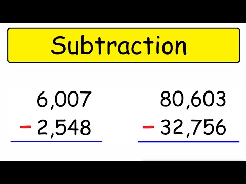 Subtraction | Math Video