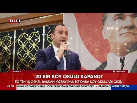 Genel Başkanımız Kadem Özbay`ın Malatya`da yaptığı açıklamalar Tele1 Tv`de haberleştirildi.  | EĞİTİM İŞ