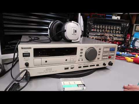 Panasonic SV-3700 Professional DAT deck- Low Hours, Just Serviced in Very Good condition - Free US Shipping! image 8