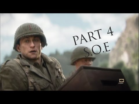 CALL OF DUTY WW2 Walkthrough Gameplay Part 4 - S.O.E - No Commentary
