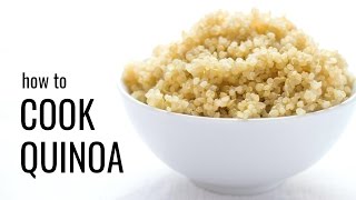 How to Cook Quinoa (the easy way)