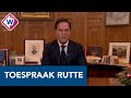 Toespraak Mark Rutte over de nieuwe coronamaatregelen - OMROEP WEST