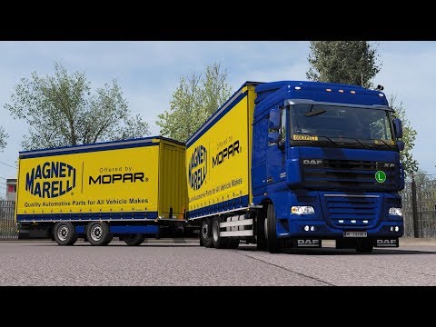 ETS2 1.34 ProMods 2.33 DAF XF105  Timisoara - Osijek