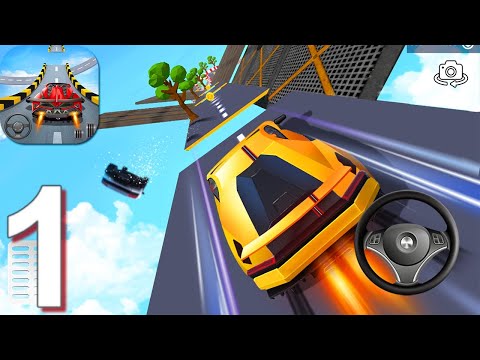 Car Stunts 3D Free - Extreme City GT Racing - Gameplay Walkthrough Part 1 Levels 1-12 (Android,iOS)
