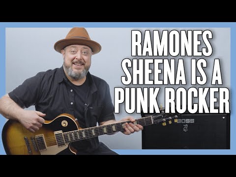Ramones Sheena Is a Punk Rocker Guitar Lesson + Tutorial