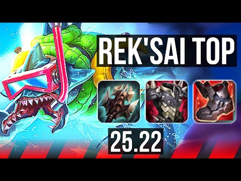 REK'SAI vs AATROX (TOP) | 11/1/6, Legendary | EUNE Master | 25.22