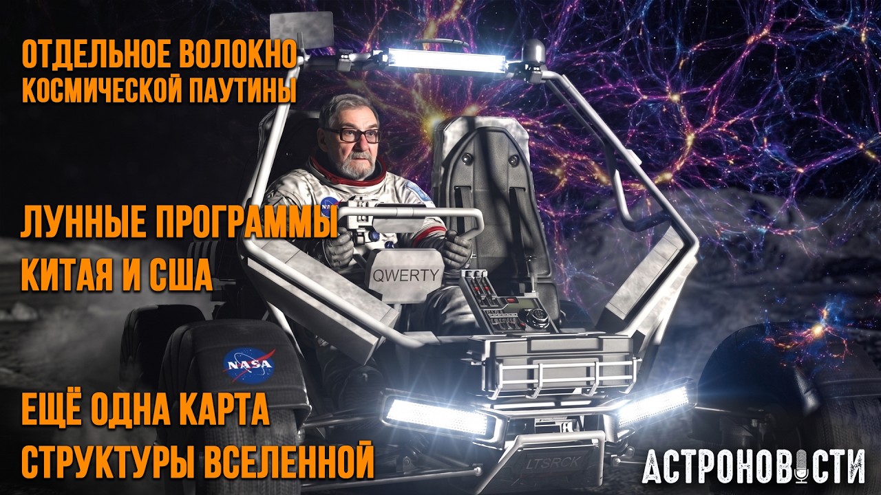ОТДЕЛЬНОЕ ВОЛОКНО КОСМИЧЕСКОЙ ПАУТИНЫ и ЛУННЫЕ ПРОГРАММЫ КИТАЯ И США. Астро?