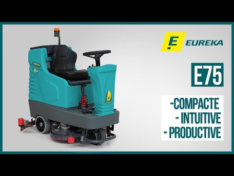 Autolaveuse autoportée compacte EUREKA E 75 - Nettoyage 3000 à 4500 m² - Maniable et robuste_1