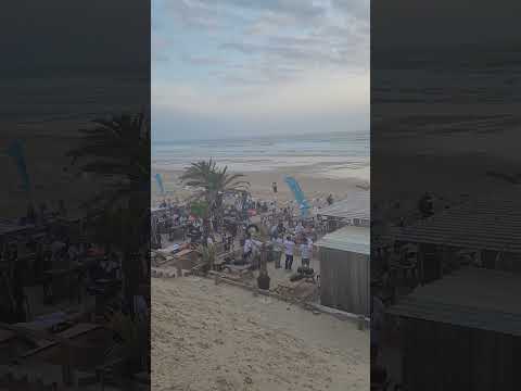 It's not every day you see a tuba on the beach!