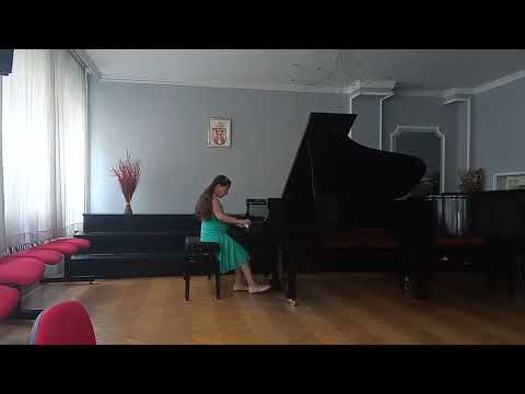 Sara Pavlović International Piano Competition Mozart 2021/2nd category