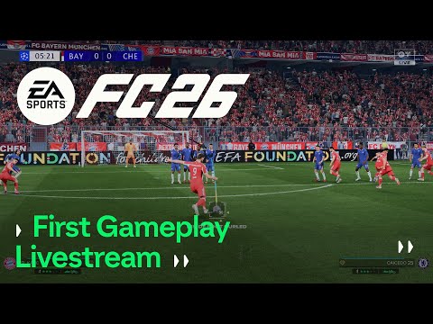 EA SPORTS FC 26 | First Gameplay Livestream