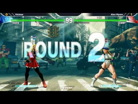 WNF SFV - Off Season 1.3 - Vicious (Karin) vs Alex Myers (Cammy)