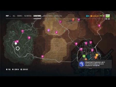 Need for Speed Payback  abandoned car location