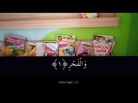 Hafalan Surat Al-Fajr ayat 1-5 | Diulang 5x | metode Ummi