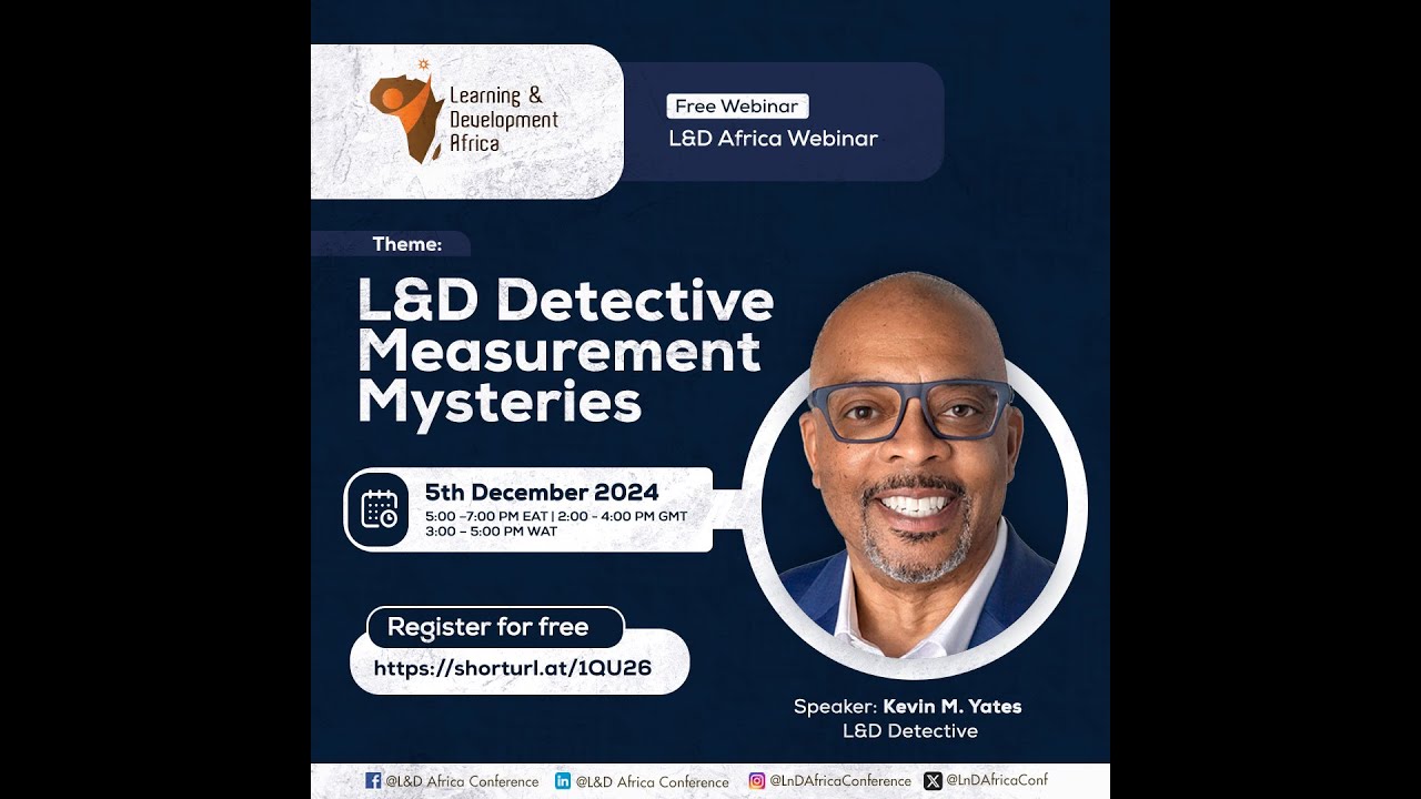 L&D Africa Webinar - L&D Detective Measurement Mysteries