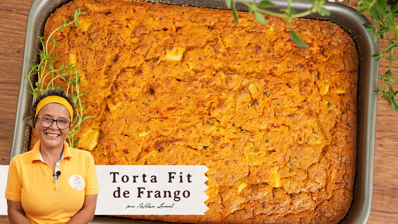TORTA DE FRANGO SEM GLUTEN E SEM LACTOSE! - Wilza Leonel