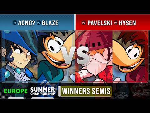 Acno? & Blaze VS Pavelski & Hysen - Winners Semis - EU - Summer Championship 2022 - Doubles
