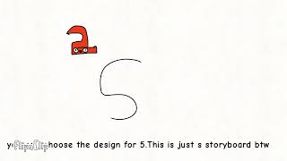 5|Number Lore storyboard for @violetbasketguy  to animate