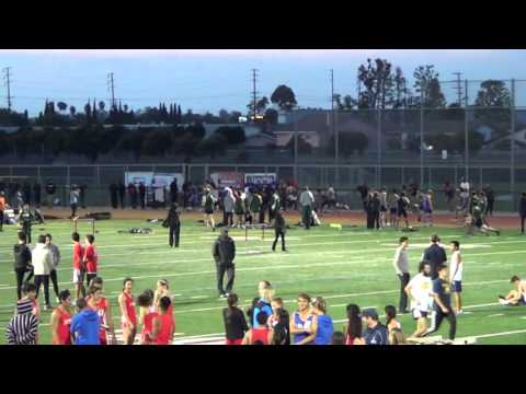 VarB 4x200m at Griffin Relays 3-4-16 - Los Alamitos Boys
