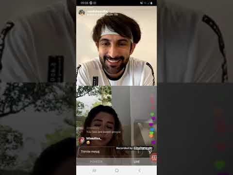 Tinaa Dattaa and Nandish Sandhu (Vecha) live on Instagram 🥺❤