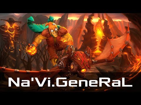 NaVi.GeneRaL — Batrider, Roaming (Aug 3, 2017) | Dota 2 patch 7.06 gameplay