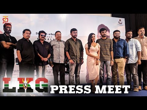 LKG Movie Press Meet | RJ Balaji | Priya Anand | JK Rithesh | Leon James | Thamizh Padam Video