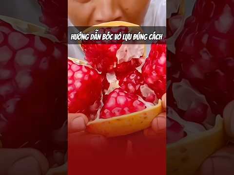 How to Eat Pomegranate Very Artistically #shorts