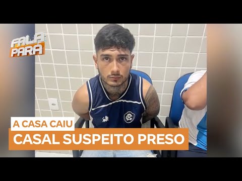 Casal é preso após assalto a barbearia em Ananindeua (PA)