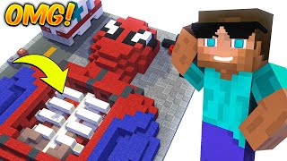 I did Spiderman Surgery in Minecraft