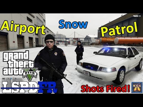 Snow Patrol at the Airport | GTA 5 LSPDFR Episode 327