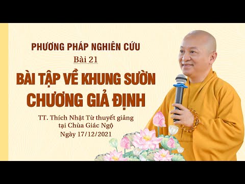 bài tập về khung sườn chương giả định l Phương pháp nghiên cứu 2021