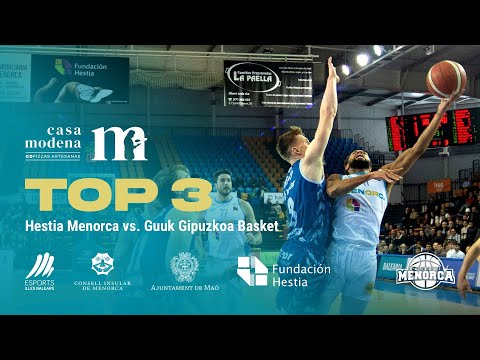 🔝 𝑻𝑶𝑷 𝟑 𝑪𝒂𝒔𝒂 𝑴𝒐𝒅𝒆𝒏𝒂 | 𝐉𝟐𝟐 𝐋𝐄𝐁 𝐎𝐫𝐨 𝟐𝟑/𝟐𝟒: Hestia Menorca 89-81 Guuk Gipuzkoa Basket