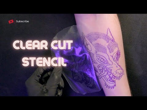 The Easiest Stencil To Use?? | Clear Cut Stencil Review