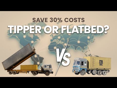 What's the difference between a tipper and flatbed?