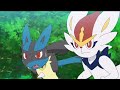 Pokémon Lucario And Cinderace Finds Ash Goh Getting Fat