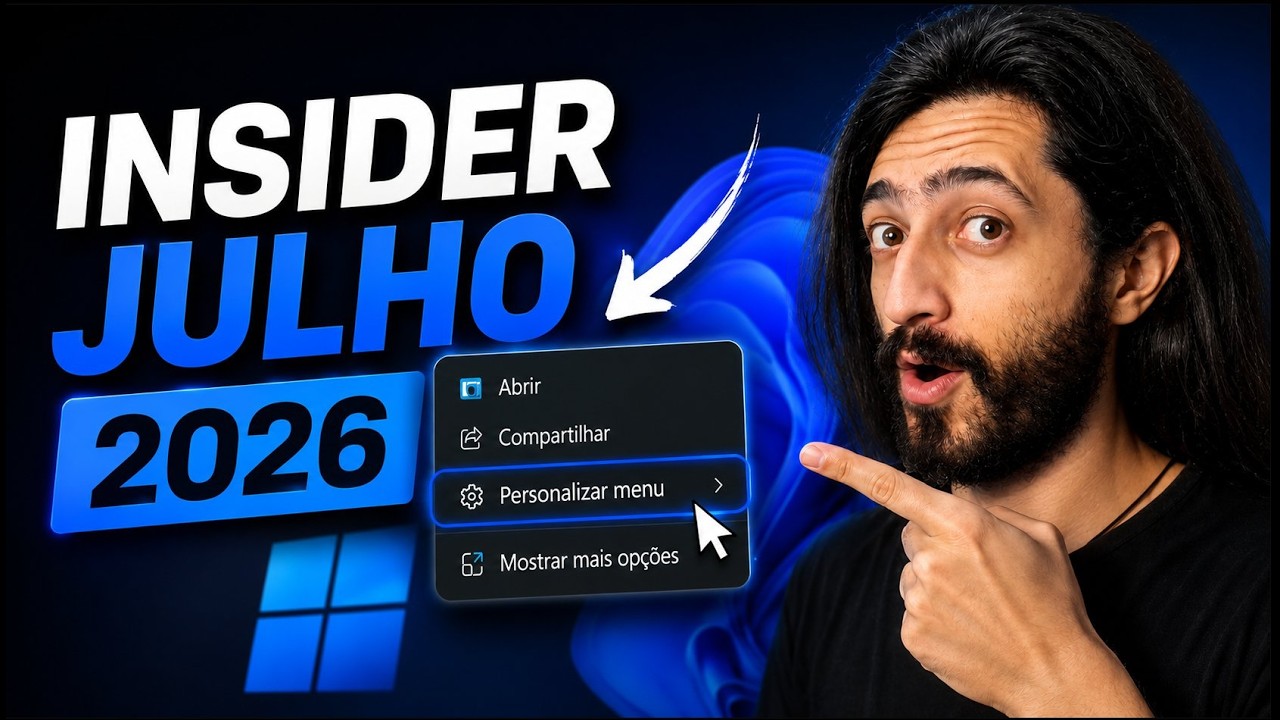 FINALMENTE! Menu de contexto do Windows 11 vai ser CUSTOMIZÁVEL